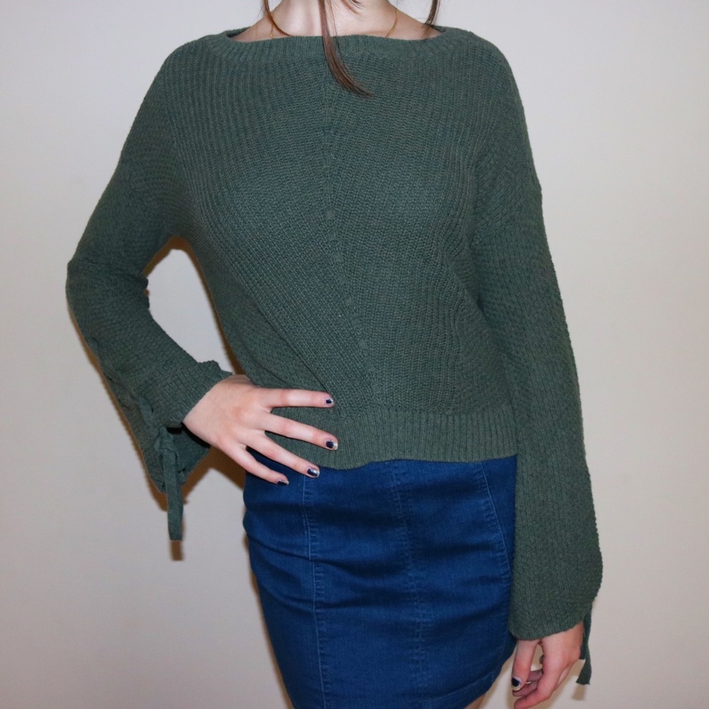 Olive Green Sweater